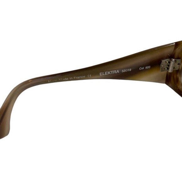 Morgenthal Frederics Elektra Luxury Designer Sunglasses Classic Tortoise Shell - Picture 5 of 11